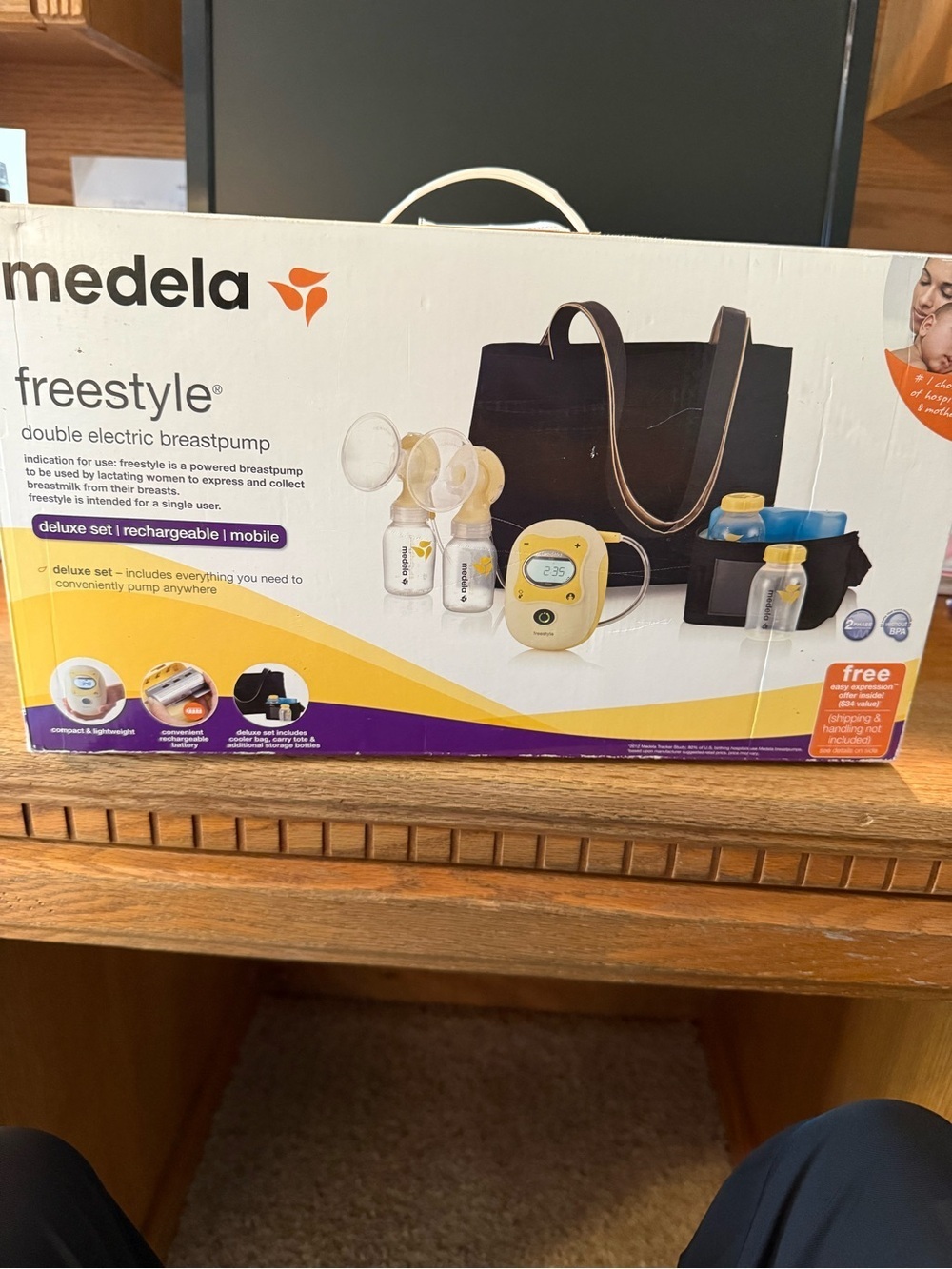 Brand New, Sealed Medela Freestyle Double Electric Breastpump